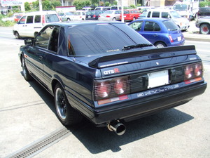R31 GTS-R 千切れたリアフェンダーをはんだ仕上げ ＜2008年2月